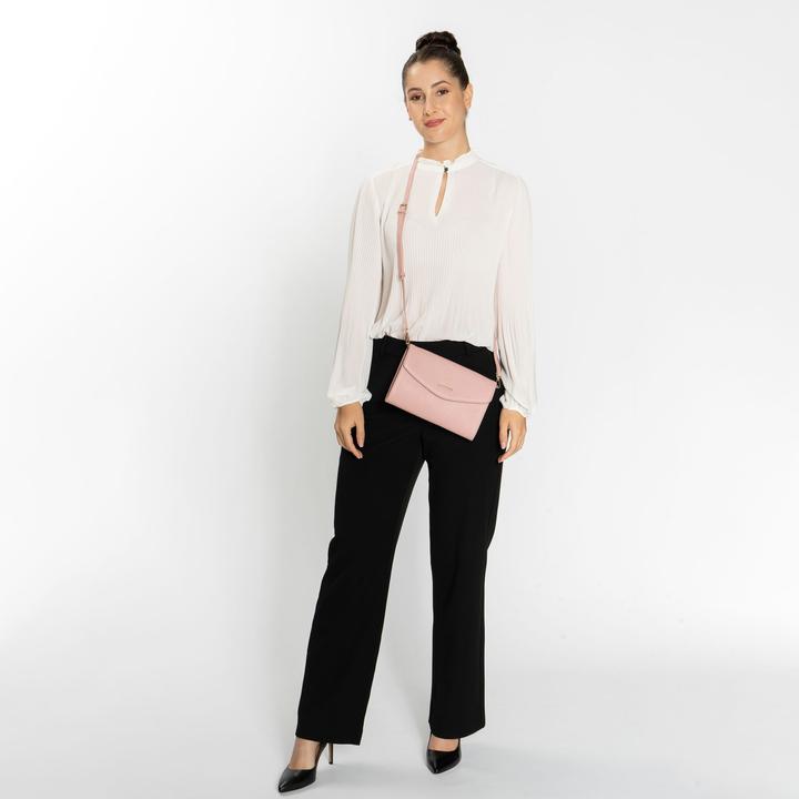 Produktbild Lazarotti Bologna Leather Clutch Tasche Leder 23 cm