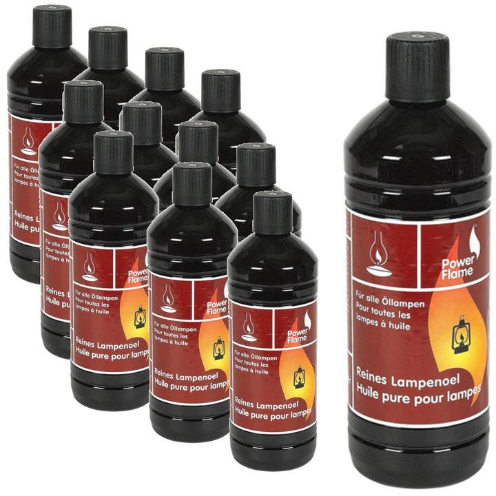 Produktbild Powerflame Lampenöl / Fackel Oel natur 12 x 1 Liter