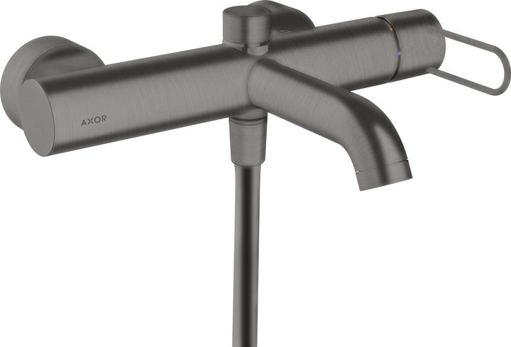 Produktbild hansgrohe Einhebel-Wannenmischer AXOR UNO AP, Bügelgriff brushed black chrome