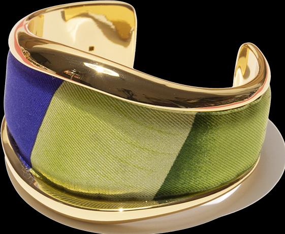 MM33 Bangle lush jungle (950 Platin)
