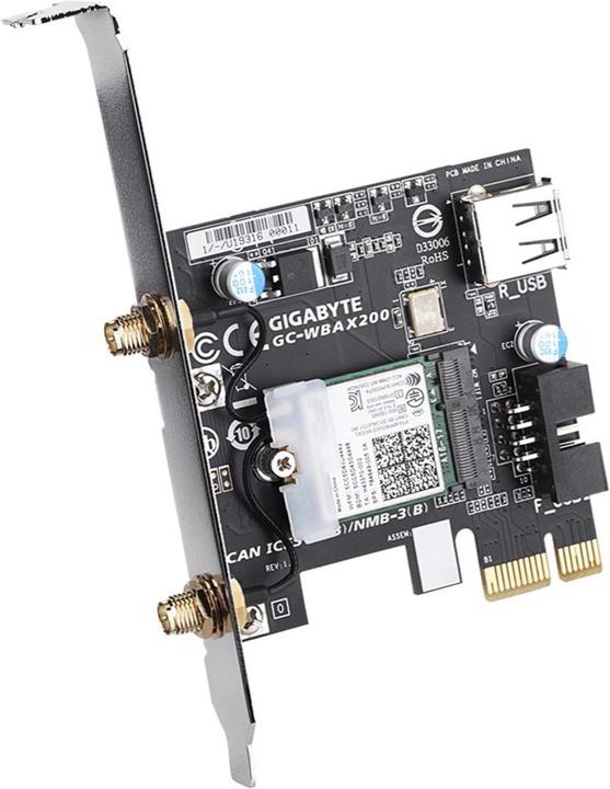 Productafbeelding Gigabyte GC-WBAX200 Wifi 6 (Mini PCI Express)