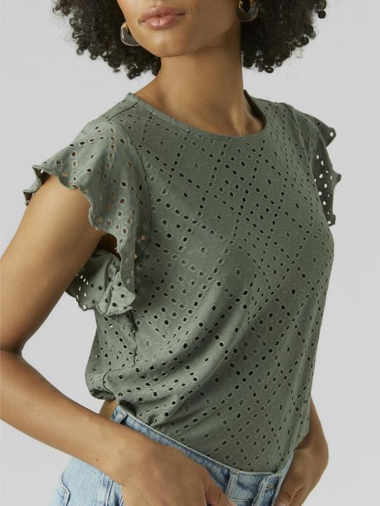 Actual product image Vero Moda Vmtassa Sl Frill Top Noos (XS)