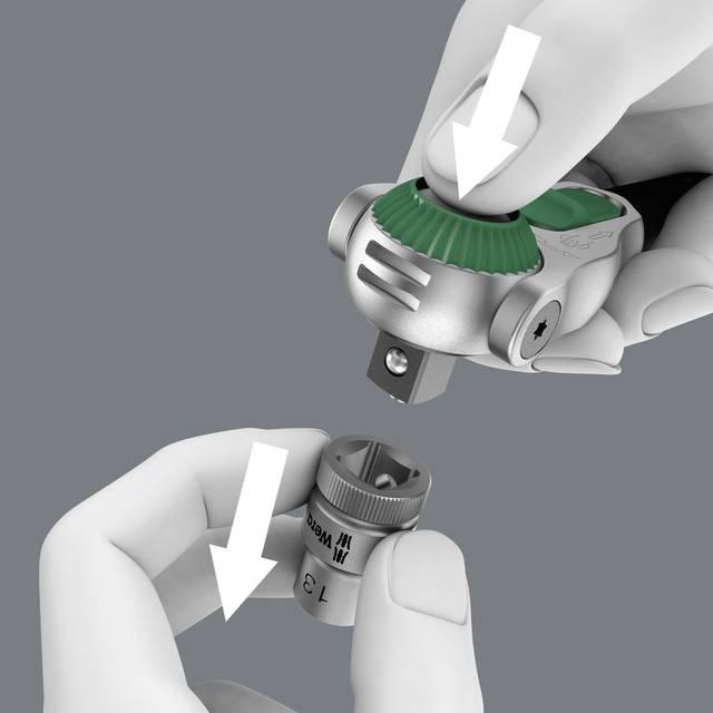 Produktbild Wera 8100 SA 6 Zyklop Speed-Knarrensatz (13 mm, 11 mm, 12 mm, 10  mm)