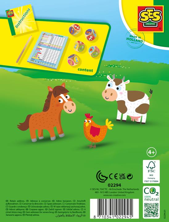 Produktbild Ses Mega Yatzy Junior (Deutsch, Französisch, Niederländisch, Englisch)