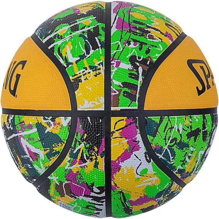 Immagine prodotto Spalding Palla Graffiti 84374Z Giallo 7 (7)
