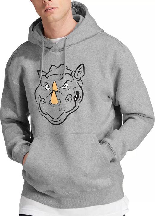 Immagine prodotto Teenage Mutant NT Felpa con Cappuccio Rocksteady Viso Uomo (L)