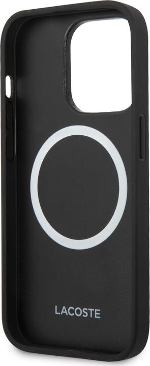 Produktbild Lacoste LCHMP14LPVCK iPhone 14 Pro 6.1" czarny/black hardcase Iconic Petit Pique MagSafe (Apple iPhone 14 Pro)
