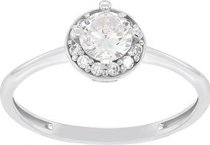 Brilio Silver - Silver engagement ring GR003W - Circuit: 52 mm (52)