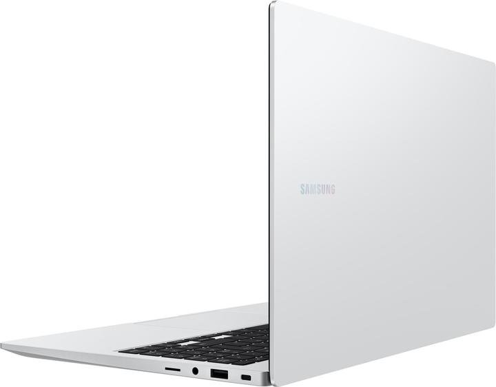 Actual product image Samsung Galaxy Book4 - 15.6 inch i5-120U 16 GB 256 GB W11P Platinum Silver (15.60", Intel Core 5 120U, 16 GB, 256 GB, DE)