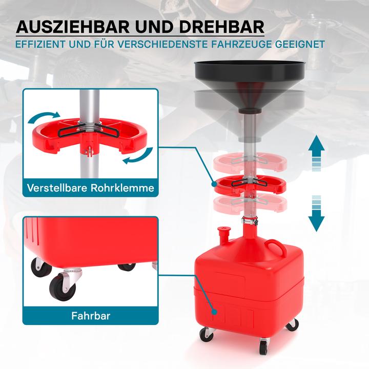 Produktbild Wiltec Ölauffangwagen