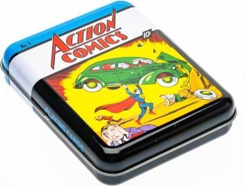 Image du produit Cartamundi DC COMICS - Action Comics - Jeu de Carte Boite Métallique