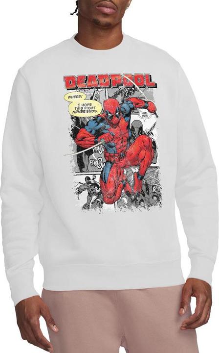 Immagine prodotto Deadpool Felpa Striscia a Fumetti Adulto Unisex (L)