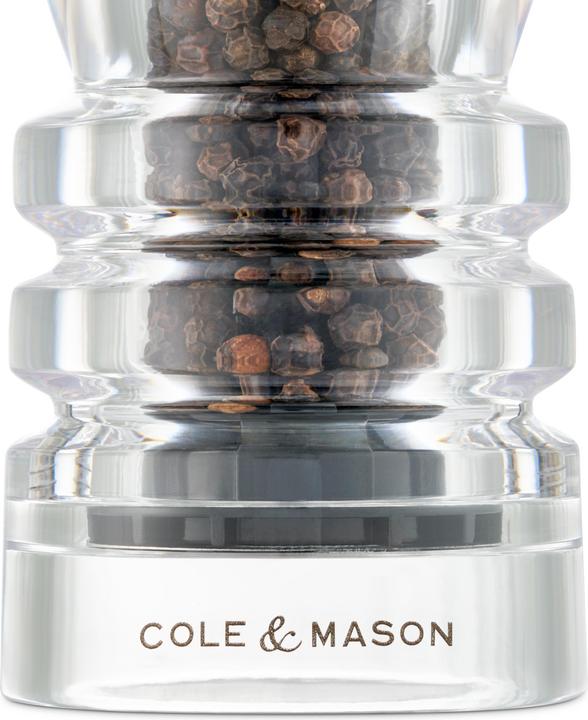 Produktbild Cole & Mason Cole&Mason Salz- und Pfeffermühle London 22 cm, Transparent (Pfeffer, Salz)