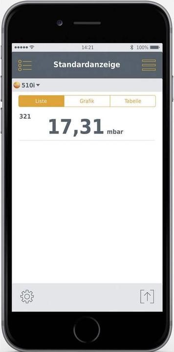Image du produit Testo 510 i - Manomètre différentiel avec commande par smartphone
