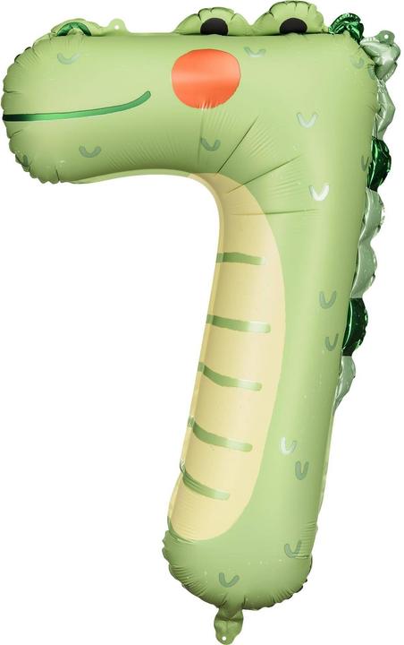 Partydeco Folienballon Krokodil (1 x)