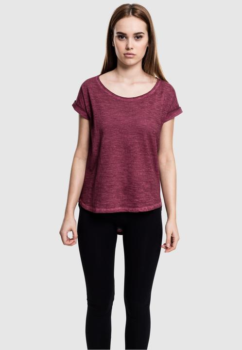 Image du produit Urban Classics Ladies Long Back Shaped Spray Dye Tee (L)