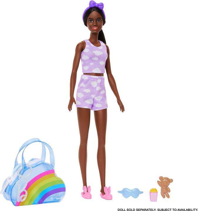 Produktbild Barbie Fashion Kleidung und Deluxe-Tasche mit Zubehör im Thekendisplay