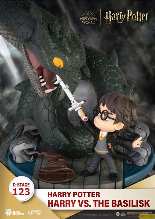 Produktbild Beast Kingdom ST D-Stage Harry Potter VS Basilisk 16cm