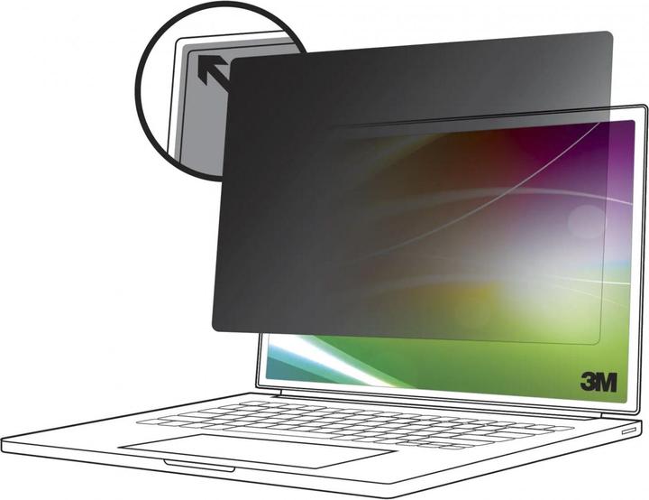 Actual product image 3M Bright Screen Privacy Filter for Microsoft Surface Laptop 3 - 5 34.29cm 13.5inch 3:2 BPNMS002 (13.50", 3 : 2)