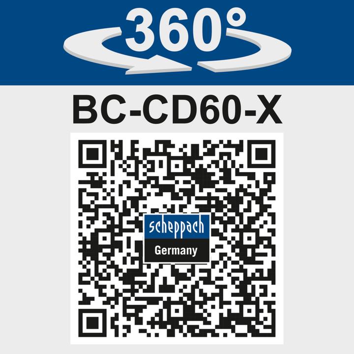 Produktbild Scheppach Akku-Schlagbohrschrauber BC-CD60-X (DIY) (Akkubetrieb)