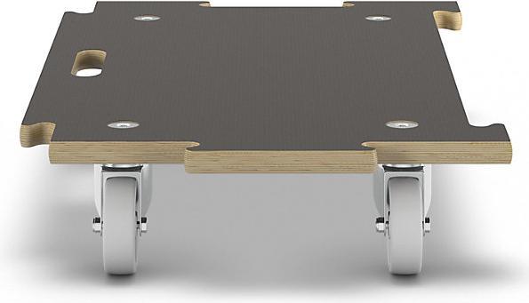 Actual product image Wagner System CONNECT transport dolly with MaxiGRIP, MM 1381, LxW 590 x 390 mm, max. load 250 (250 kg)