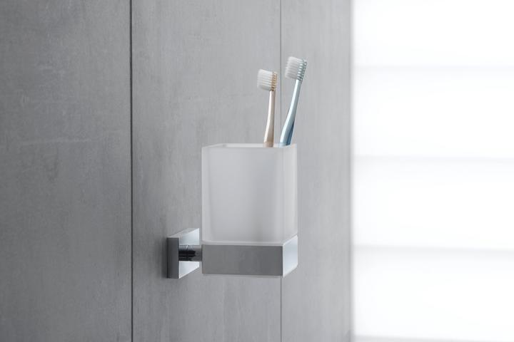 Immagine prodotto Duravit Portabicchieri KARREE in vetro cromo opaco