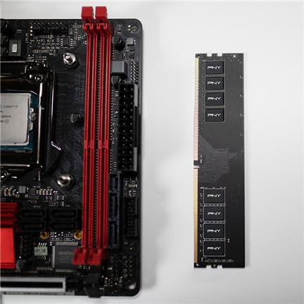 Actual product image PNY DDR4 PC 2666 CL19 (1 x 4GB, 2666 MHz, DDR4-RAM, DIMM)