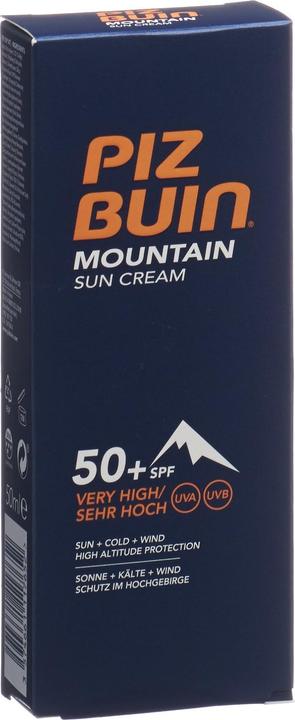 Piz Buin Crème solaire de montagne (Crème solaire, SPF 50+, 50 ml, 72 g)