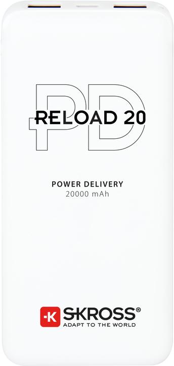 Skross Reload 20 (20000 mAh, 18 W, 74 Wh)