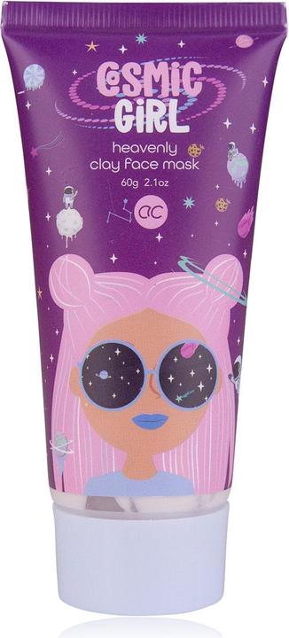 Accentra Ton-Gesichtsmaske COSMIC GIRL in Tube, 60g, Duft: Bubblegum, Farbe: lila/rosa,VE 12/48