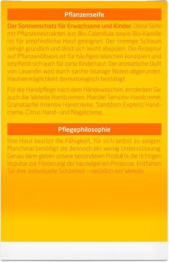 Produktbild Weleda Calendula Pflanzenseife (Hartseife, 100 ml)
