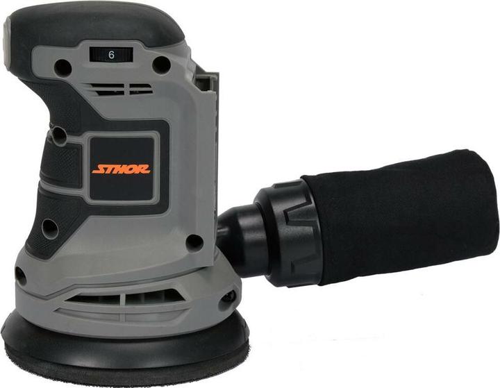 Toya Ponceuse excentrique STHOR 20 V, 125 mm, sans batterie ni chargeur (Ponceuse excentrique)