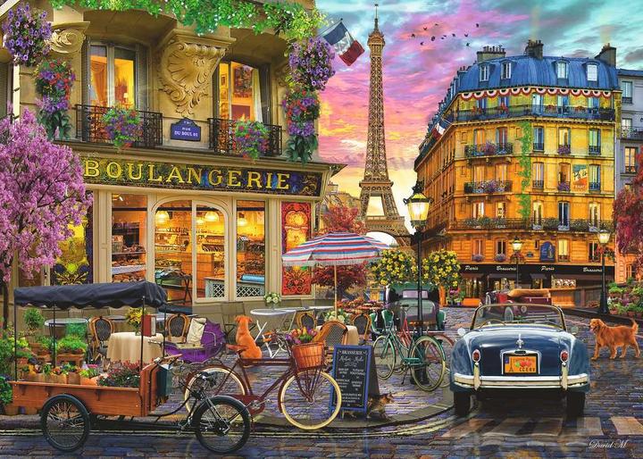 Actual product image Ravensburger Paris at dawn (1000 pieces)