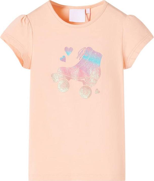 Immagine prodotto VidaXL Maglietta da bambino arancione chiaro 128,Materiale: 95 % cotone. 5 (128)