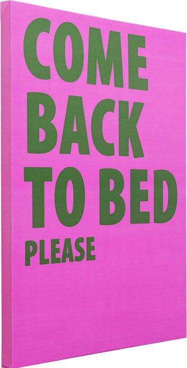 Produktbild Kare Design Gerahmtes Bild Come Back To Bed 40x50cm (40 x 50 cm)