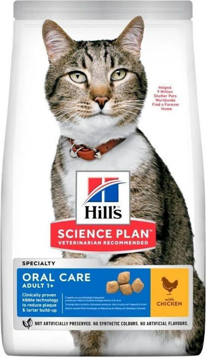 Produktbild Hill's Science Plan Adult Oral Care, Chicken (Adult, 1 Stk., 1500 g)