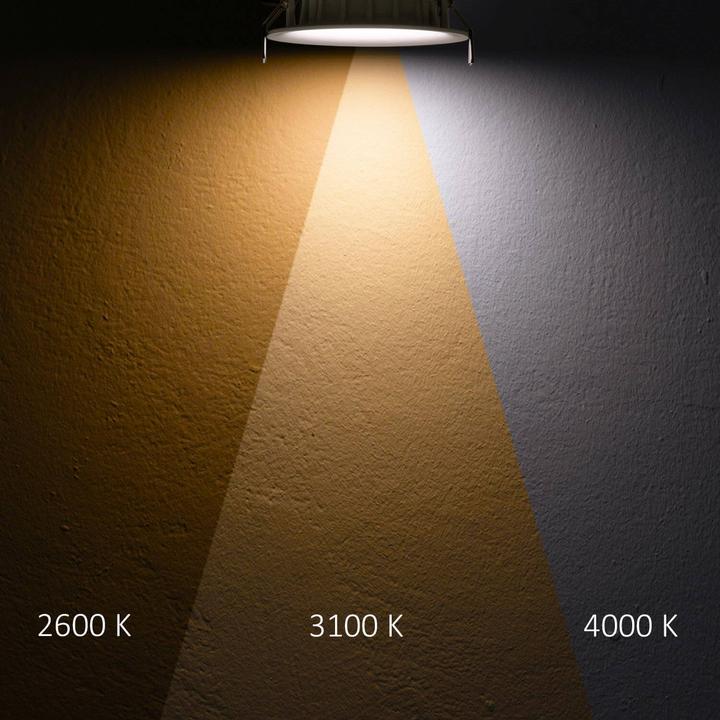 Actual product image Isoled Recessed luminaires (460 lm)