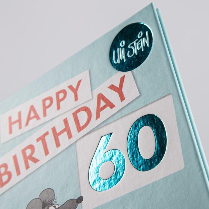 Actual product image Happy Birthday zum 60. Geburtstag (German, Uli Stone, 2022)