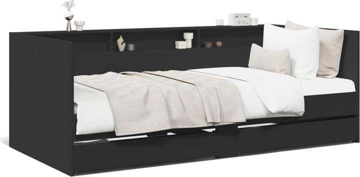 Produktbild VidaXL Bettcouch mit Schublade Altholz Teilenholz 75 x 190 cm Langlebig (90 x 190 cm)