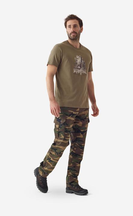 Actual product image Solognac T-Shirt 100 Baumwolle Bushcraft (L)