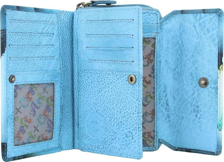 Produktbild Greenland Nature Art+Craft Geldbörse RFID Leder 15 cm
