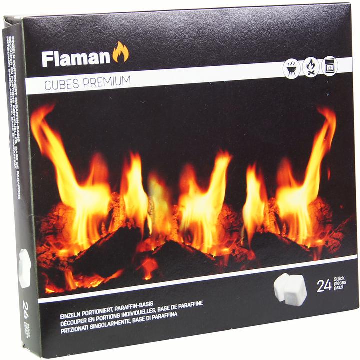 Flaman Anzündwürfel Cubes Premium