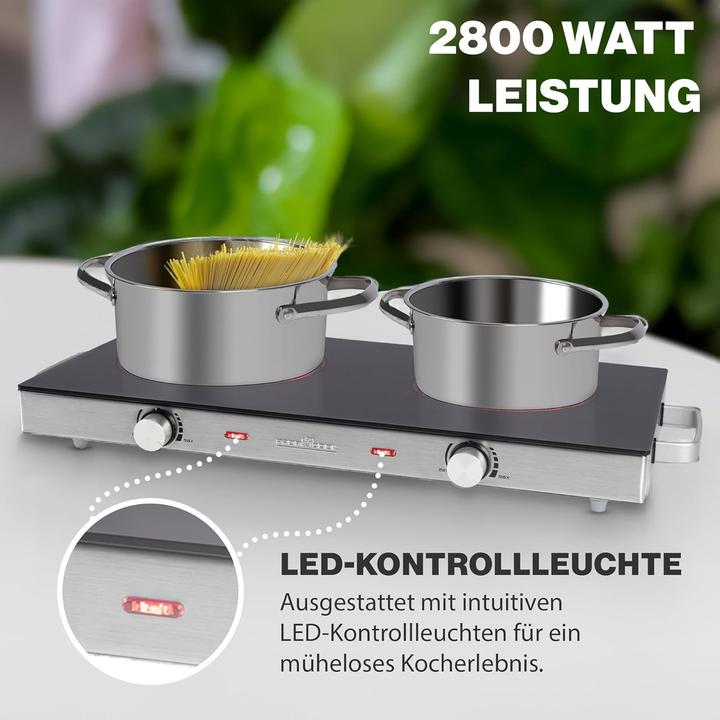 Actual product image Nenurodyta Proficook electric stove PC-DKP 1211 2 burners 2800W