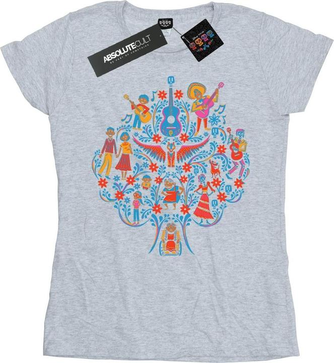 Immagine prodotto Disney Coco Tree Pattern Maglietta Donna (XXL)