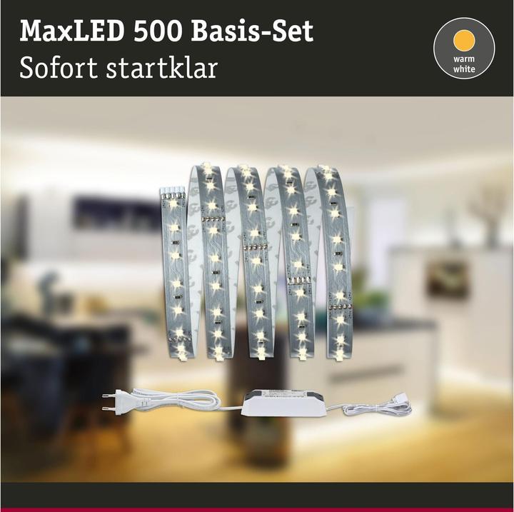 Produktbild Paulmann MaxLED 500 Stripe Set (Warmweiss, 150 cm, Indoor)