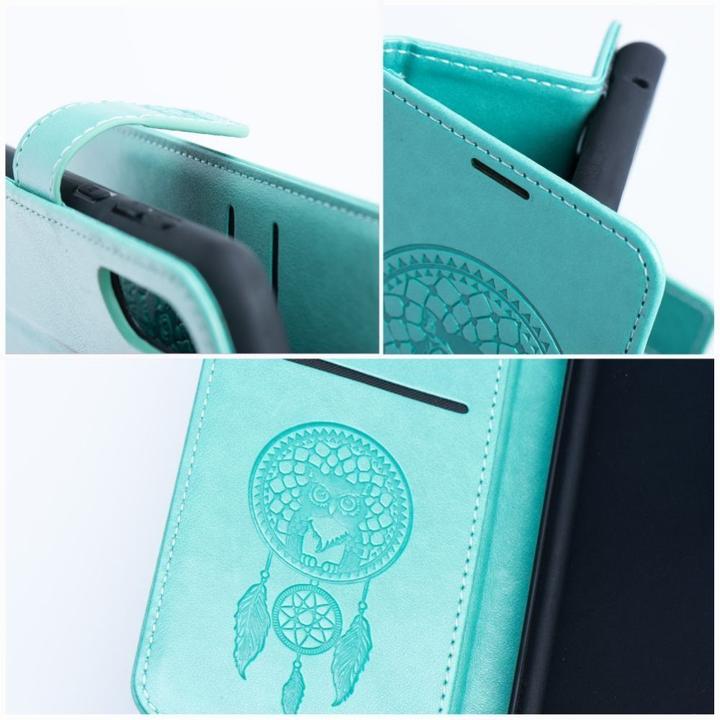 Produktbild OEM Back panel cover MEZZO Book case for SAMSUNG A16 5G dreamcatcher green (Samsung Galaxy A16 5G)