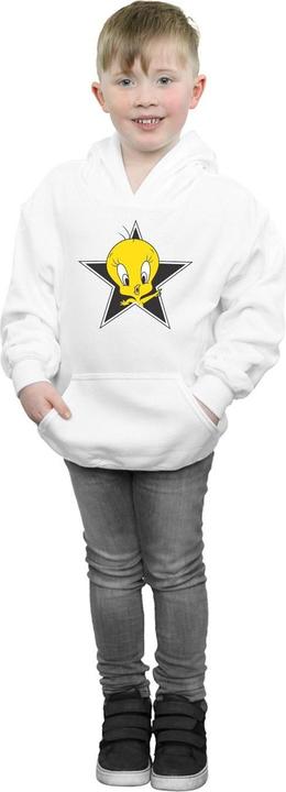 Immagine prodotto Looney Tunes Tweety Pie Star Felpa con Cappuccio Ragazzi (140, 146)