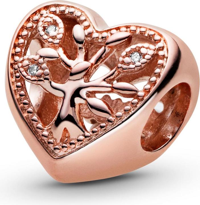 Pandora Rose Family Tree Heart (Silber 925)