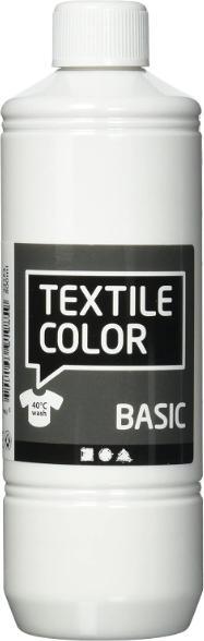 Produktbild Creativ Company Textielverf - Wit, 500ml (Weiss, 500 ml)