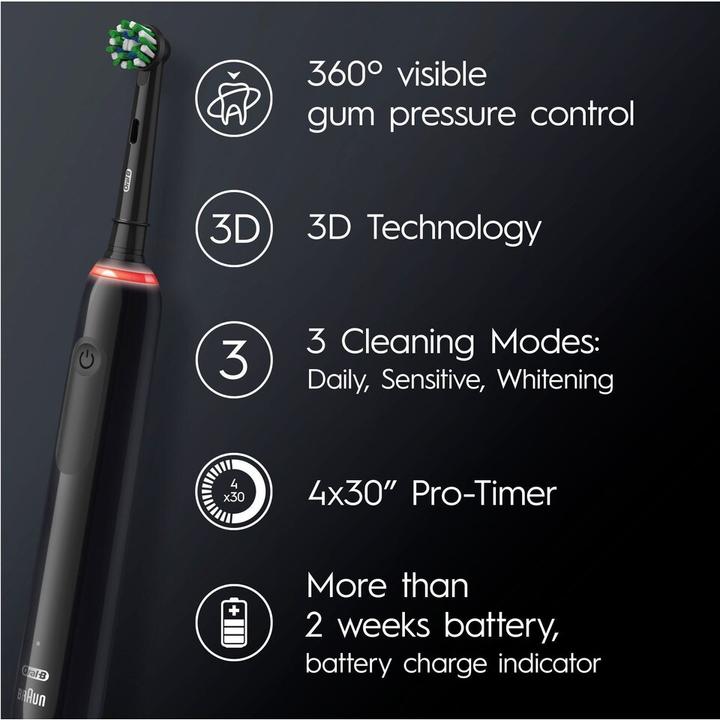 Actual product image Oral-B Pro3 3400N (Oscillating toothbrush)